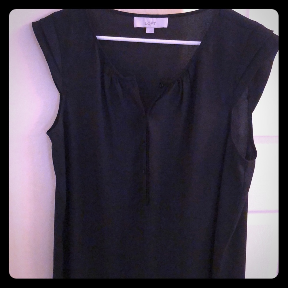 Loft sleeveless top